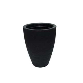 VASO CONICO GRAFIATO 47 PRETO UBL